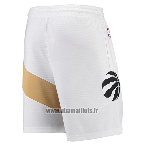 Short Tornto Raptors Ville 2018 Blanc